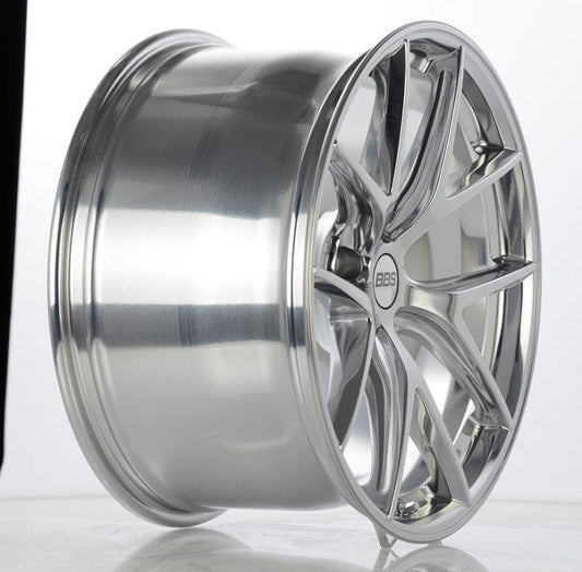 Kies-Motorsports BBS BBS CI-R 19x9 5x120 ET44 Ceramic Polished Rim Protector Wheel -82mm PFS/Clip Required