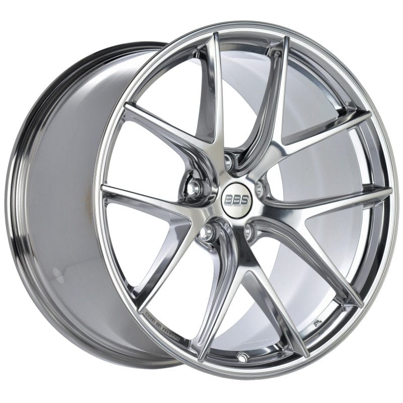 Kies-Motorsports BBS BBS CI-R 19x9 5x120 ET44 Ceramic Polished Rim Protector Wheel -82mm PFS/Clip Required