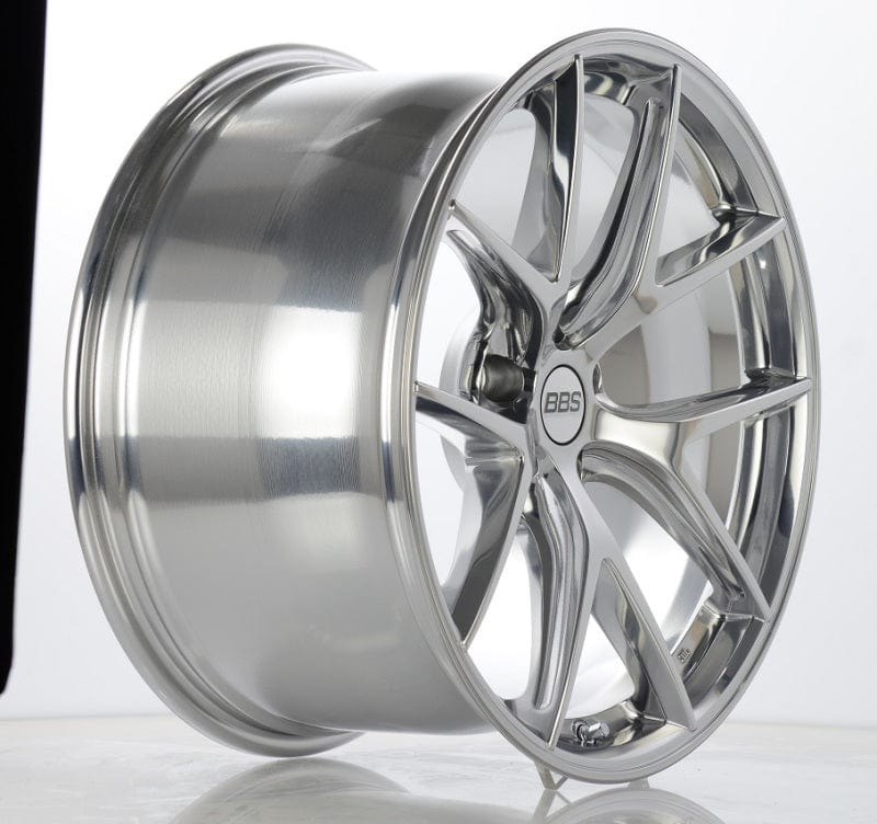 Kies-Motorsports BBS BBS CI-R 19x9 5x120 ET44 Ceramic Polished Rim Protector Wheel -82mm PFS/Clip Required