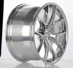 Kies-Motorsports BBS BBS CI-R 19x9 5x120 ET44 Ceramic Polished Rim Protector Wheel -82mm PFS/Clip Required