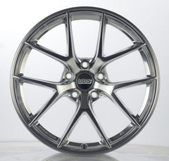 Kies-Motorsports BBS BBS CI-R 19x9 5x120 ET44 Ceramic Polished Rim Protector Wheel -82mm PFS/Clip Required
