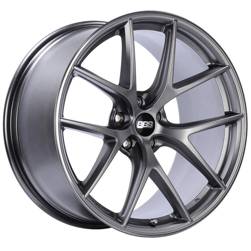 Kies-Motorsports BBS BBS CI-R 20x10.5 5x120 ET35 Platinum Silver Polished Rim Protector Wheel -82mm PFS/Clip Required Main image