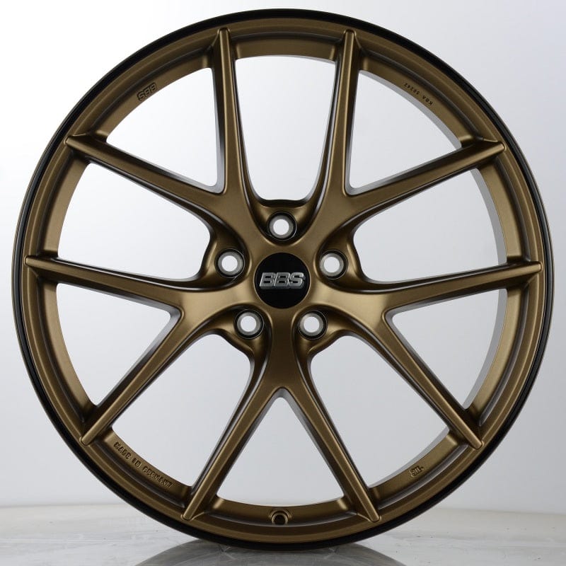 Kies-Motorsports BBS BBS CI-R 20x11.5 5x120 ET52 Bronze Rim Protector Wheel -82mm PFS/Clip Required
