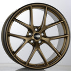 Kies-Motorsports BBS BBS CI-R 20x11.5 5x120 ET52 Bronze Rim Protector Wheel -82mm PFS/Clip Required