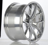 Kies-Motorsports BBS BBS CI-R 20x11.5 5x120 ET52 Ceramic Polished Rim Protector Wheel -82mm PFS/Clip Required