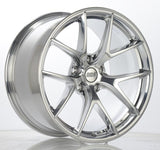 Kies-Motorsports BBS BBS CI-R 20x11.5 5x120 ET52 Ceramic Polished Rim Protector Wheel -82mm PFS/Clip Required