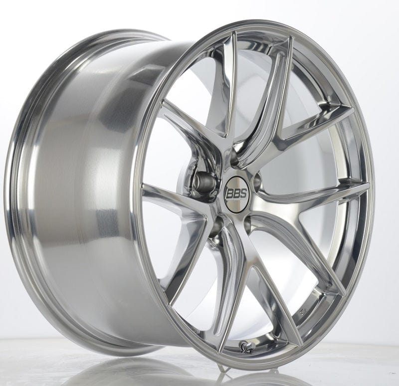 Kies-Motorsports BBS BBS CI-R 20x11.5 5x120 ET52 Ceramic Polished Rim Protector Wheel -82mm PFS/Clip Required