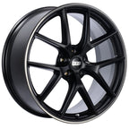 Kies-Motorsports BBS BBS CI-R 20x11.5 5x120 ET52 Satin Black Rim Protector Wheel -82mm PFS/Clip Required