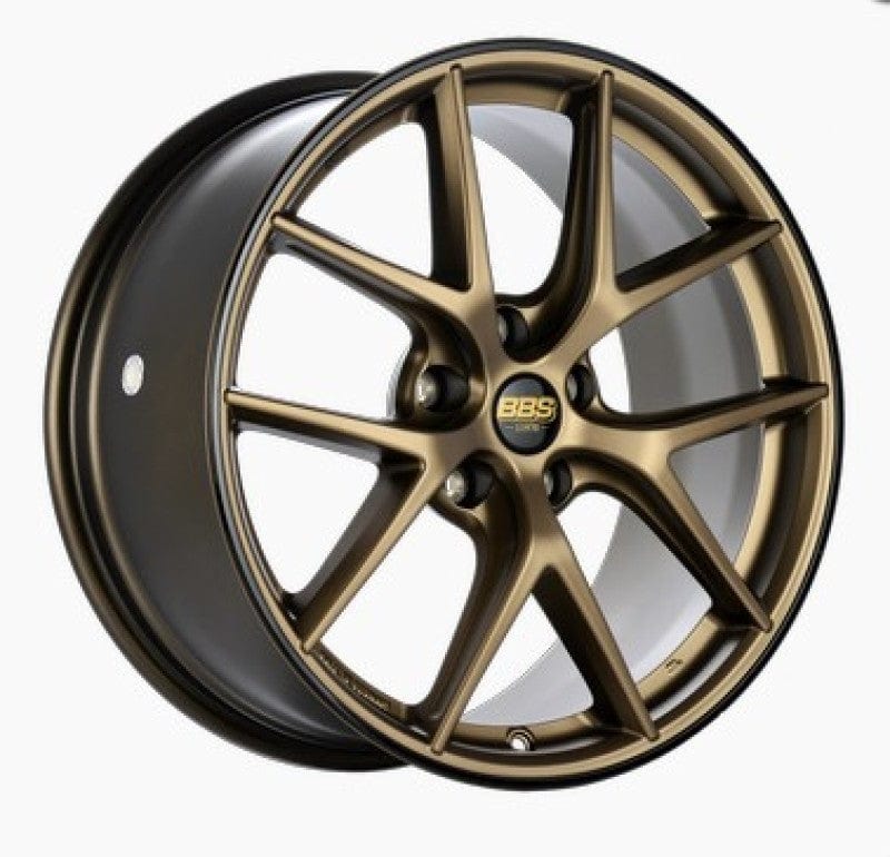 Kies-Motorsports BBS BBS CI-R 20x8.5 5x112 ET32 Bronze Polished Rim Protector Wheel -82mm PFS/Clip Required