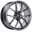 Kies-Motorsports BBS BBS CI-R 20x8.5 5x114.3 ET40 Platinum Silver Polished Rim Protector Wheel -82mm PFS/Clip Required