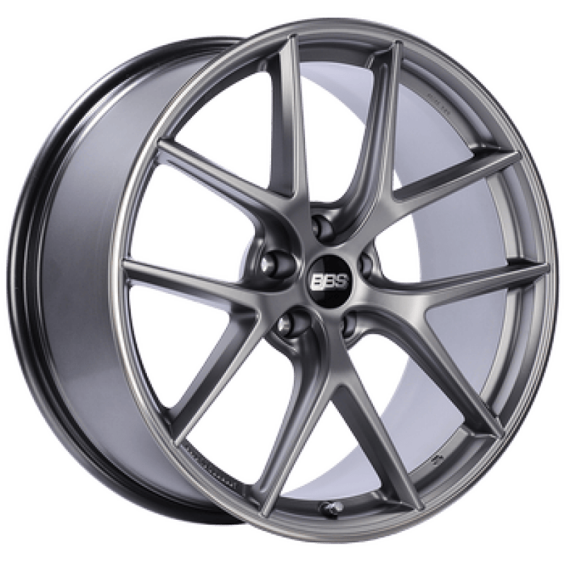 Kies-Motorsports BBS BBS CI-R 20x9 5x112 ET39 Platinum Silver Polished Rim Protector Wheel -82mm PFS/Clip Required