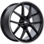 Kies-Motorsports BBS BBS CI-R 20x9 5x120 ET25 Satin Black Polished Rim Protector Wheel -82mm PFS/Clip Required