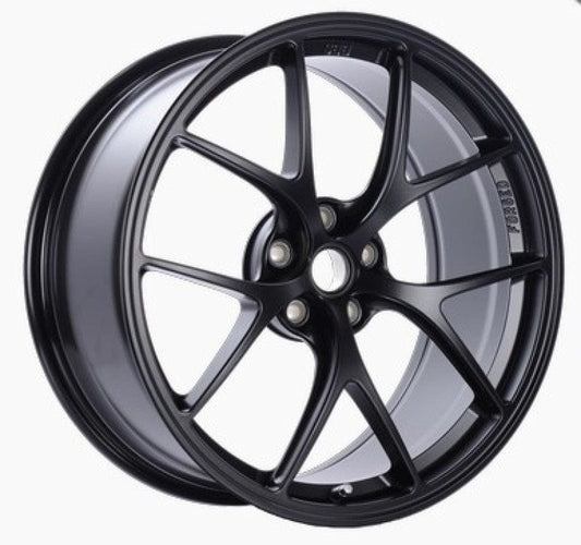 Kies-Motorsports BBS BBS FI 20x10.75 5x114.3 ET56 CB67 Black Satin Wheel -82mm PFS/Clip Req