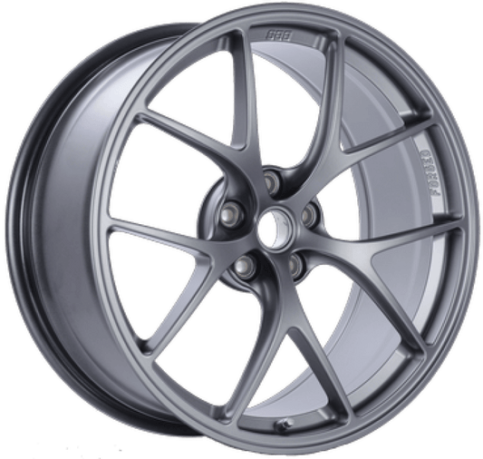 Kies-Motorsports BBS BBS FI 20x9.5 5x120 ET26 CB72.5 Titanium Wheel -82mm PFS/Clip Req