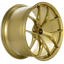 Kies-Motorsports BBS BBS FI-R 19x10.5 5x120 ET35 / 72.5 CB Gold Wheel