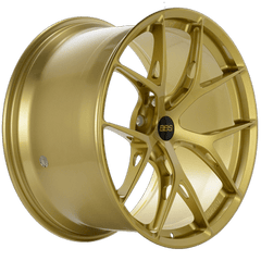 Kies-Motorsports BBS BBS FI-R 19x9.5 5x120 ET22 / 72.5 CB Gold Wheel