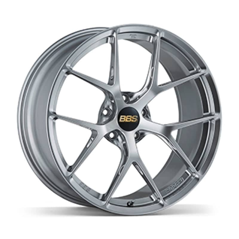 Kies-Motorsports BBS BBS FI-R 19x9.5 5x120 ET22 CB72.5 Diamond Silver Wheel -82mm PFS/Clip Req