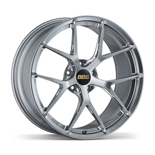 Kies-Motorsports BBS BBS FI-R 19x9.5 5x120 ET22 CB72.5 Diamond Silver Wheel -82mm PFS/Clip Req
