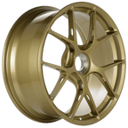 Kies-Motorsports BBS BBS FI-R 21x12.5 ET40 Centerlock Gold Wheel (Porsche GT2RS/GT3RS Rear)