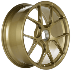 Kies-Motorsports BBS BBS FI-R 21x12.5 ET40 Centerlock Gold Wheel (Porsche GT2RS/GT3RS Rear)