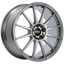 Kies-Motorsports BBS BBS FS 19x8.5 5x112 ET42 Diamond Silver Wheel -82mm PFS/Clip Required