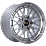 Kies-Motorsports BBS BBS LM 17x9 5x130 ET17 CB71.6 Diamond Silver Center Diamond Cut Lip Wheel