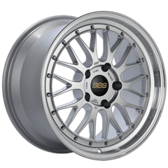 Kies-Motorsports BBS BBS LM 18x10 5x130 ET50 CB 71.6 Diamond Silver Center / Diamond Cut Lip Wheel