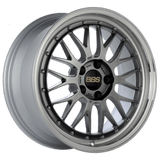 Kies-Motorsports BBS BBS LM 18x8 5x114.3 ET40 Diamond Black Center / Machined Lip Wheel -82mm PFS/Clip Required