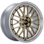 Kies-Motorsports BBS BBS LM 19x10 5x130 ET45 CB 71.6 Gold Center/Machined Lip Wheel