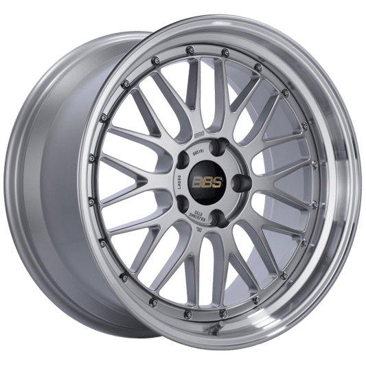 Kies-Motorsports BBS BBS LM 19x11 5x130 ET50 CB71.6 Diamond Silver Center Diamond Cut Lip Wheel
