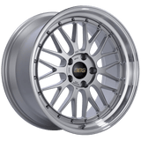 Kies-Motorsports BBS BBS LM 19x11 5x130 ET50 CB71.6 Diamond Silver Center Diamond Cut Lip Wheel
