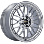 Kies-Motorsports BBS BBS LM 19x8.5 5x112 ET48 Diamond Silver Center Diamond Cut Lip Wheel -82mm PFS/Clip Required