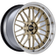 Kies-Motorsports BBS BBS LM 20x10.5 5x114.3 ET20 CB66 Gold Center Diamond Cut Lip Wheel
