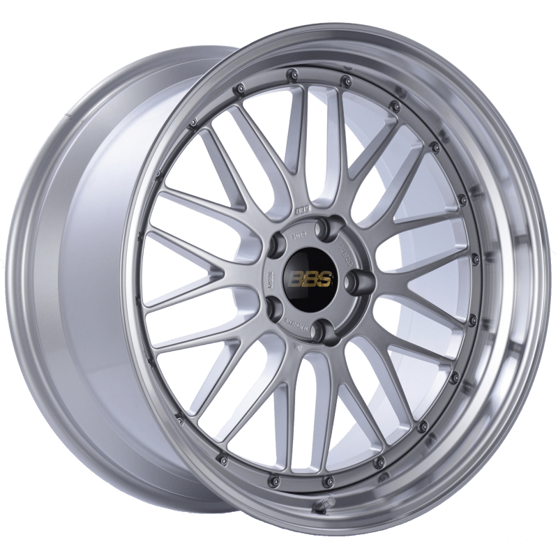 Kies-Motorsports BBS BBS LM 20x10 5x120 ET20 Diamond Silver Center Diamond Cut Lip Wheel -82mm PFS/Clip Required Main image