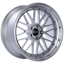 Kies-Motorsports BBS BBS LM 20x10 5x120 ET20 Diamond Silver Center Diamond Cut Lip Wheel -82mm PFS/Clip Required