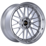 Kies-Motorsports BBS BBS LM 20x10 5x120 ET20 Diamond Silver Center Diamond Cut Lip Wheel -82mm PFS/Clip Required