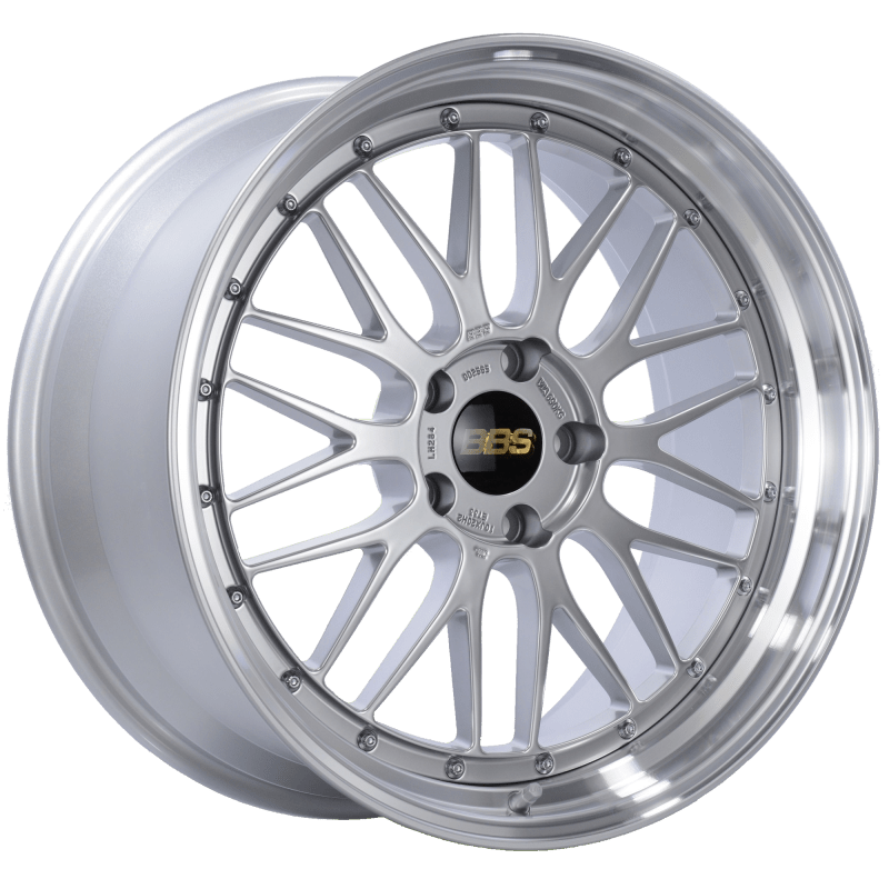 Kies-Motorsports BBS BBS LM 20x10 5x120 ET33 Diamond Silver Center Diamond Cut Lip Wheel -82mm PFS/Clip Required Main image