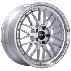 Kies-Motorsports BBS BBS LM 20x10 5x120 ET45 Diamond Silver Center Diamond Cut Lip Wheel -82mm PFS/Clip Required