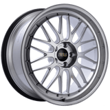 Kies-Motorsports BBS BBS LM 20x9.5 5x114.3 ET40 CB66 Diamond Silver Center Diamond Cut Lip Wheel