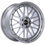 Kies-Motorsports BBS BBS LM 20x9.5 5x120 ET37 Diamond Silver Center Diamond Cut Lip Wheel -82mm PFS/Clip Required