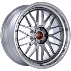 Kies-Motorsports BBS BBS LM 20x9 5x120 ET15 Diamond Black Center Diamond Cut Lip Wheel -82mm PFS/Clip Required