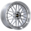 Kies-Motorsports BBS BBS LM 20x9 5x120 ET20 Diamond Silver Center Diamond Cut Lip Wheel -82mm PFS/Clip Required