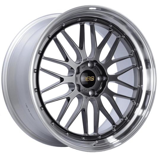 Kies-Motorsports BBS BBS LM 21x10 5x120 ET38 Diamond Black Center Diamond Cut Lip Wheel -82mm PFS/Clip Required
