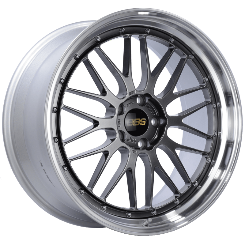 BBS LM 21x10 5x120 ET38 Diamond Black Center Diamond Cut Lip Wheel -82mm PFS/Clip Required Secondary image