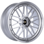 Kies-Motorsports BBS BBS LM 21x9 5x120 ET32 Diamond Silver Center Diamond Cut Lip Wheel -82mm PFS/Clip Required