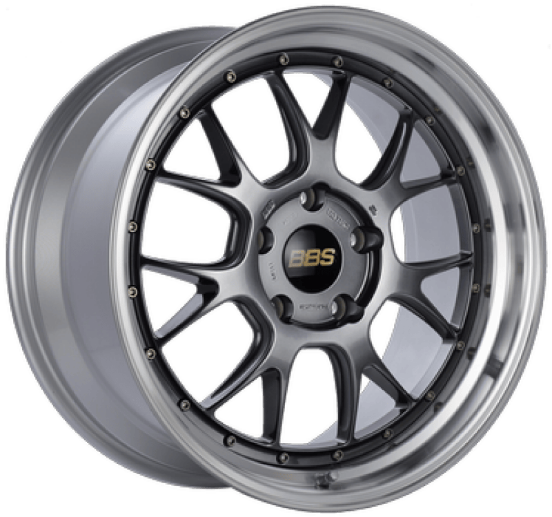 Kies-Motorsports BBS BBS LM-R 19x10.5 5x114.3 ET15 82mm PFS Ring/Clip Required - Diamond Silver Wheel