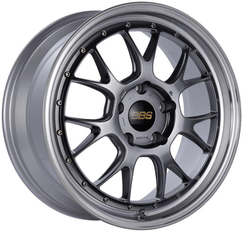 BBS LM-R 19x8.5 5x130 ET55 CB71.6 Diamond Black Center Diamond Cut Lip Wheel Secondary image