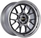 Kies-Motorsports BBS BBS LM-R 19x9.5 5x130 ET40 CB71.6 Diamond Black Center Diamond Cut Lip Wheel
