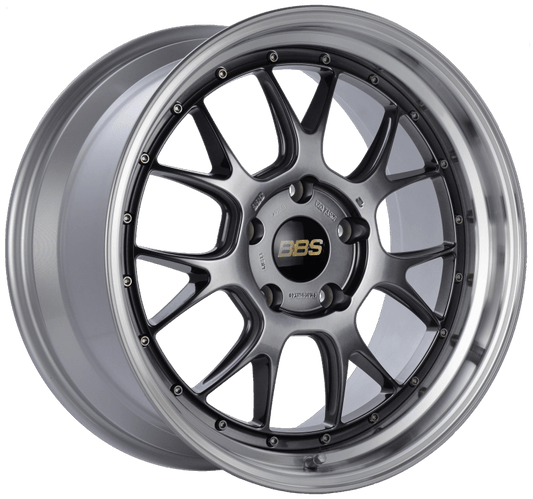 Kies-Motorsports BBS BBS LM-R 19x9.5 5x130 ET40 CB71.6 Diamond Black Center Diamond Cut Lip Wheel