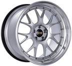 Kies-Motorsports BBS BBS LM-R 20x11 5x114.3 ET20 CB66 Diamond Silver Center Diamond Cut Lip Wheel